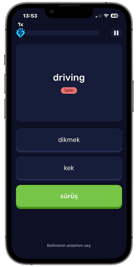 Pingua app screen 5