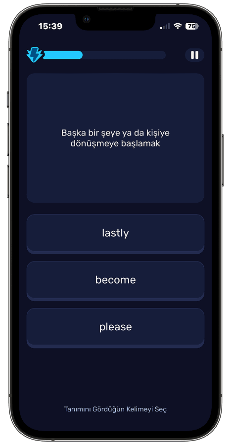 Pingua app screen 7